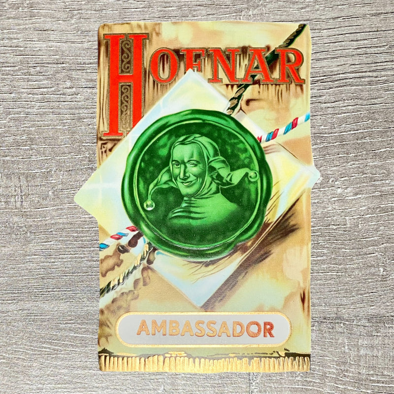 Early 20th Century Hofnar Cigars Advertising Ambassador Cigar Box Paper Label