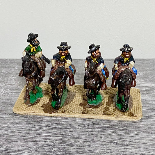 28mm ACW American US Cavalry Mounted Painted Metal Miniatures Civil Wargames #11