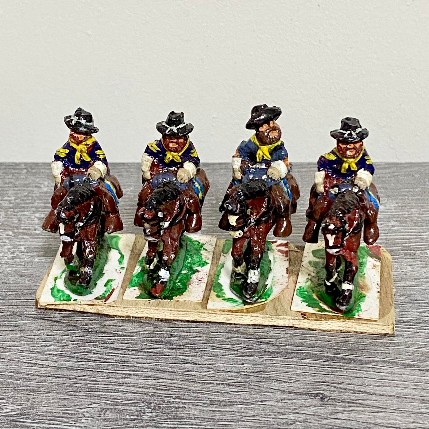 28mm ACW American US Cavalry Mounted Painted Metal Miniatures Civil Wargames #13
