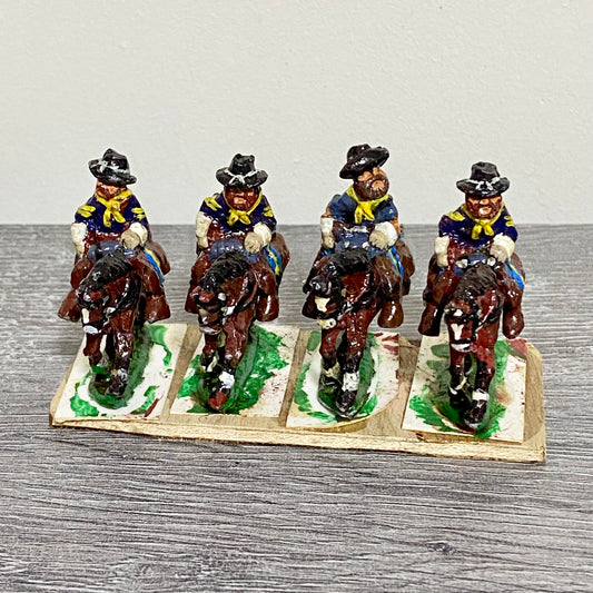 28mm ACW American US Cavalry Mounted Painted Metal Miniatures Civil Wargames #13