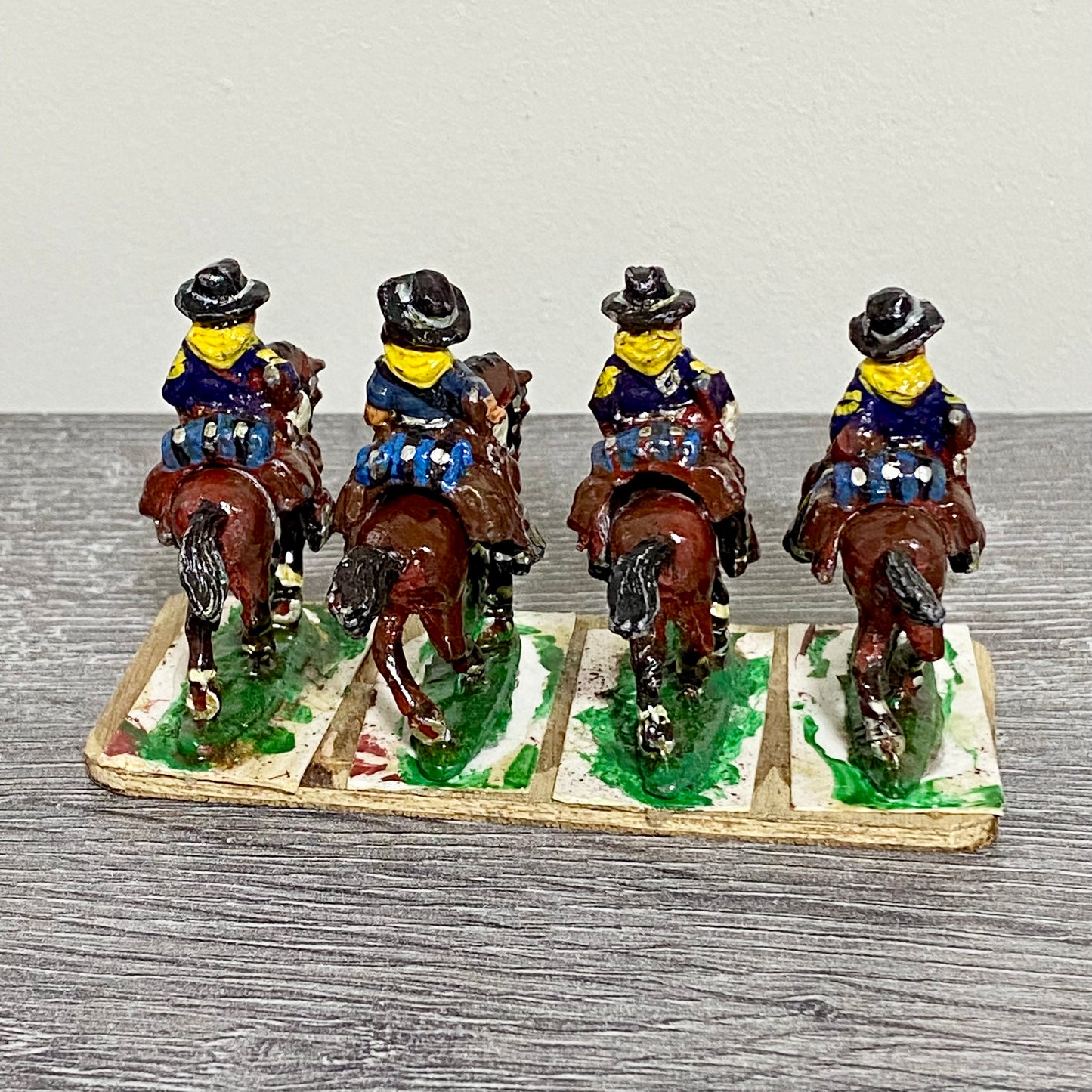 28mm ACW American US Cavalry Mounted Painted Metal Miniatures Civil Wargames #13