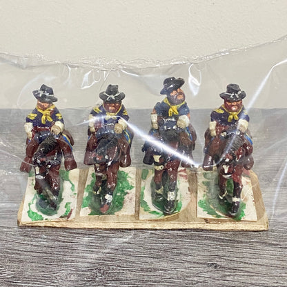 28mm ACW American US Cavalry Mounted Painted Metal Miniatures Civil Wargames #13