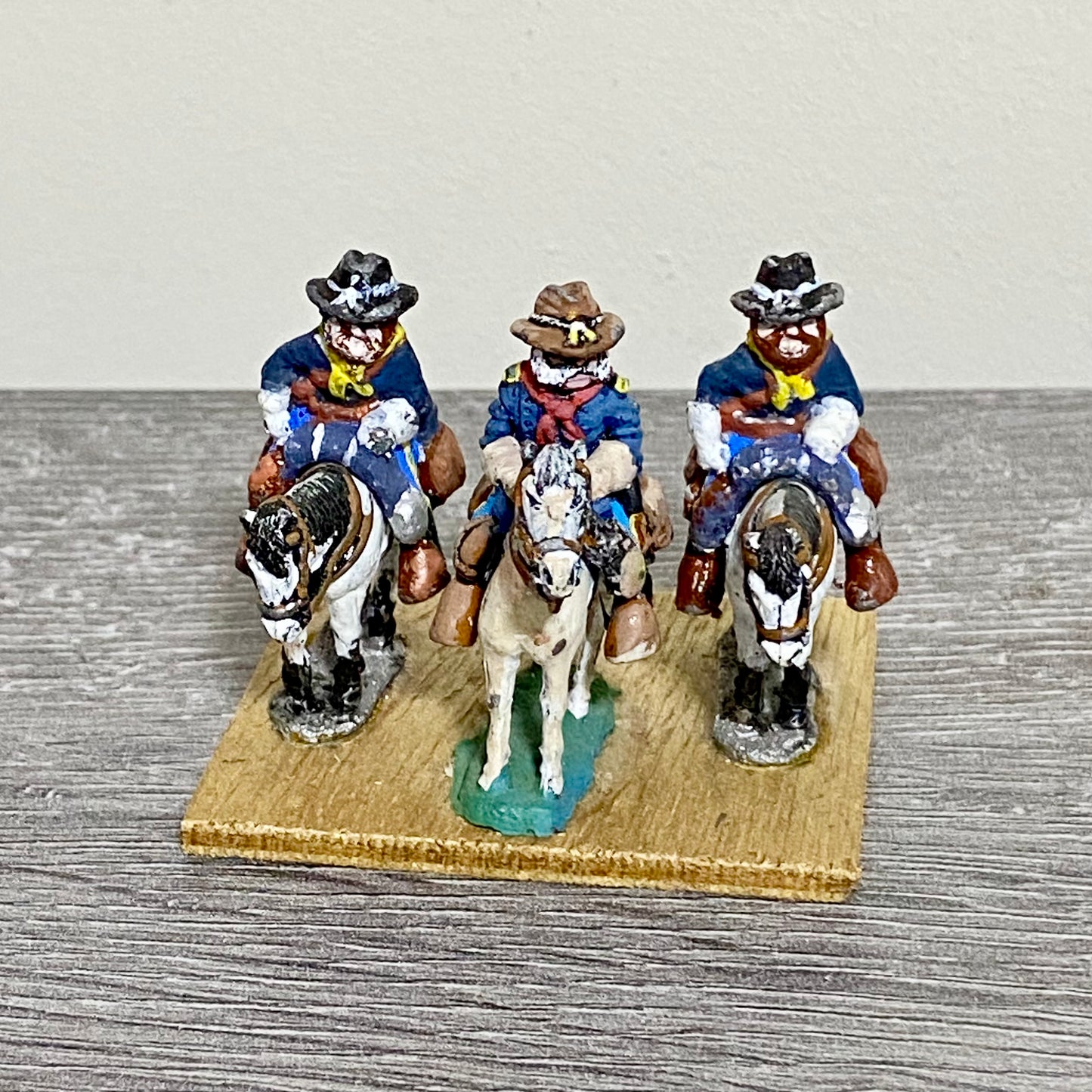 28mm ACW American US Cavalry Mounted Painted Metal Miniatures Civil Wargames #17