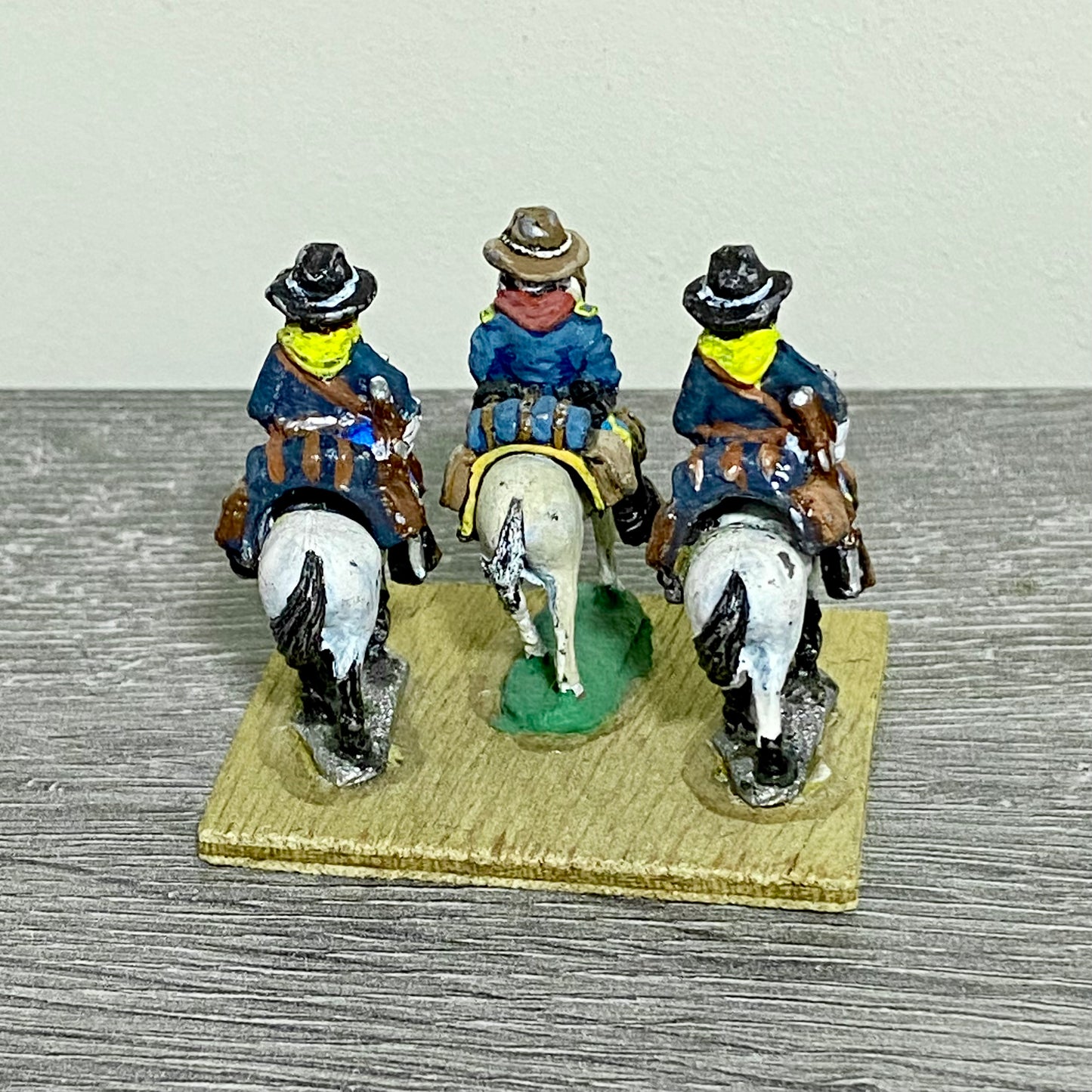28mm ACW American US Cavalry Mounted Painted Metal Miniatures Civil Wargames #17