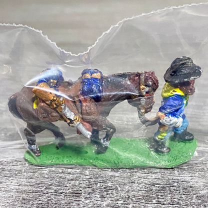28mm ACW American US Cavalry Fig & Horse Painted Metal Miniatures Wargames #9
