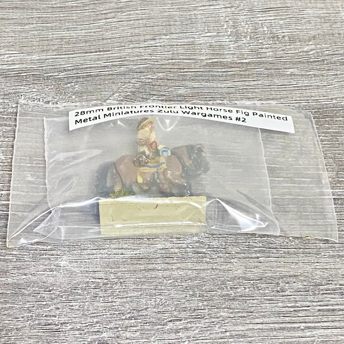 28mm British Frontier Light Horse Fig Painted Metal Miniatures Zulu Wargames #2