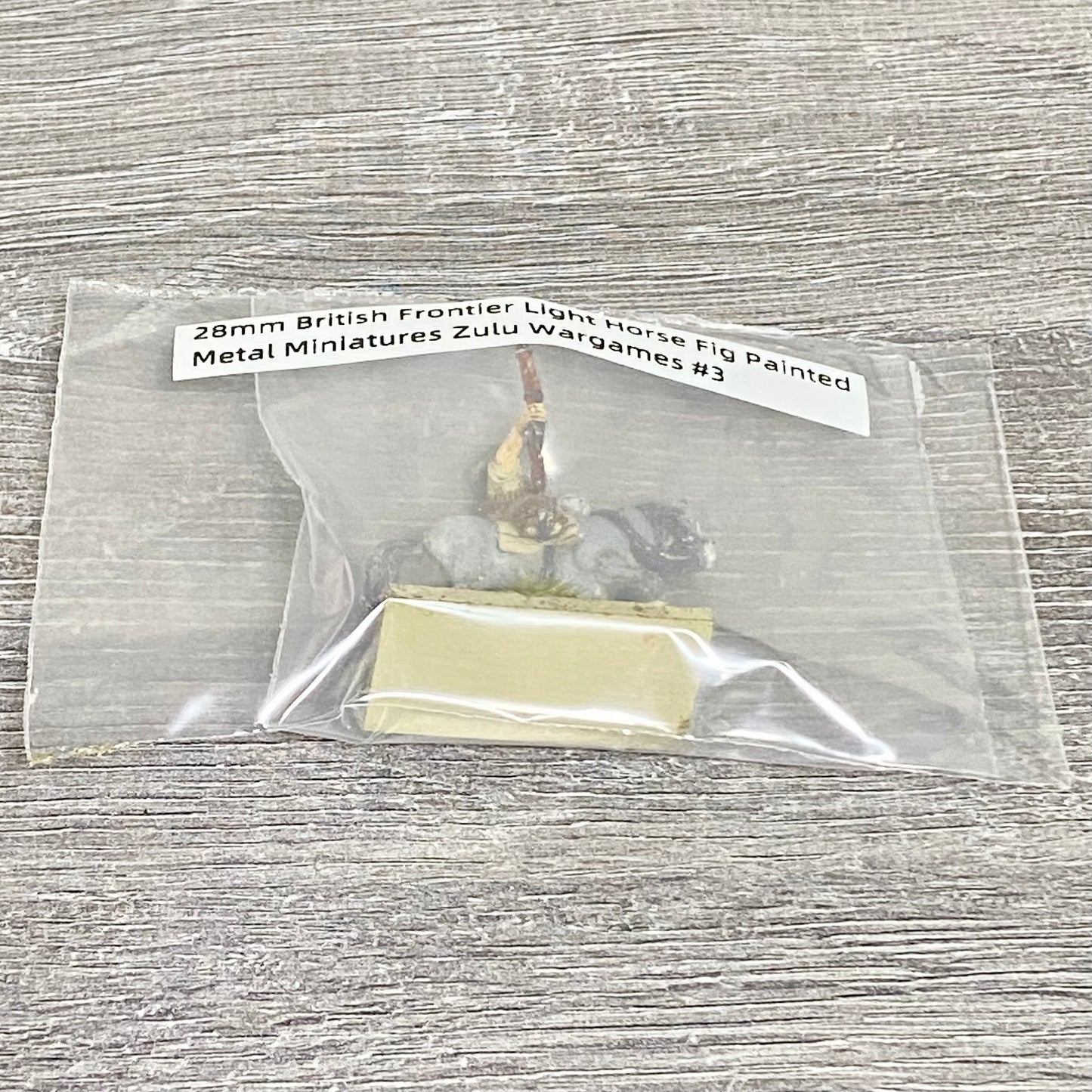 28mm British Frontier Light Horse Fig Painted Metal Miniatures Zulu Wargames #3