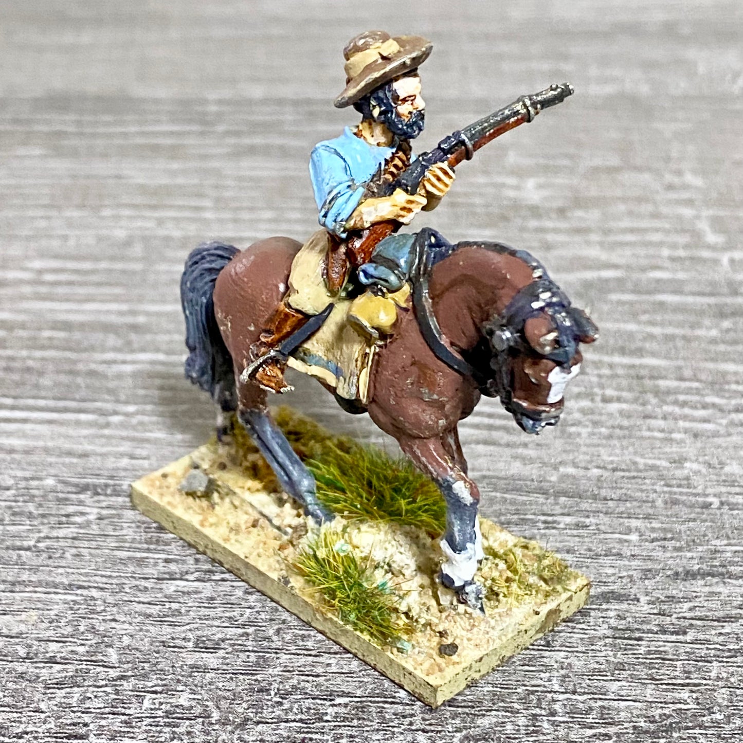 28mm British Frontier Light Horse Fig Painted Metal Miniatures Zulu Wargames #4