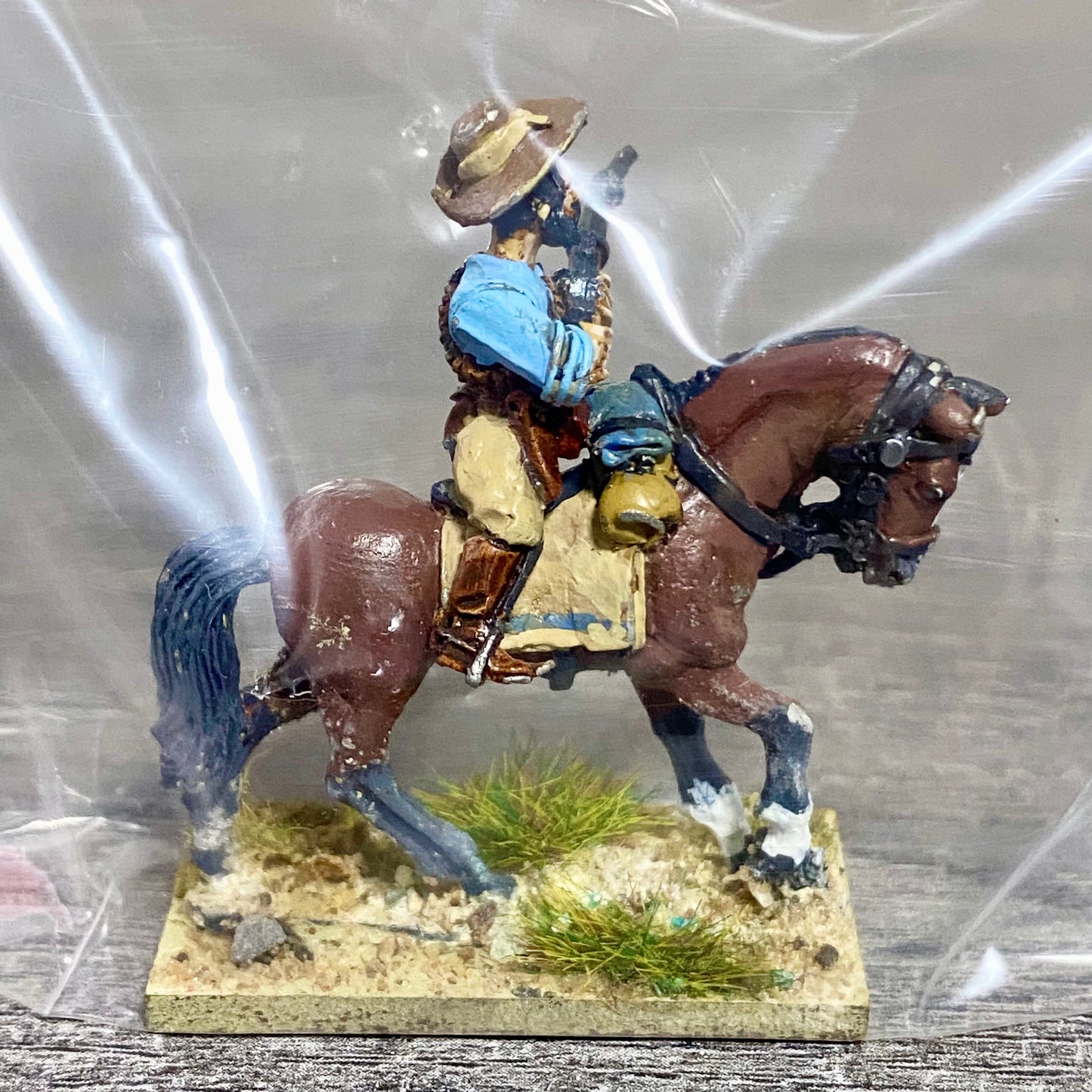 28mm British Frontier Light Horse Fig Painted Metal Miniatures Zulu Wargames #4