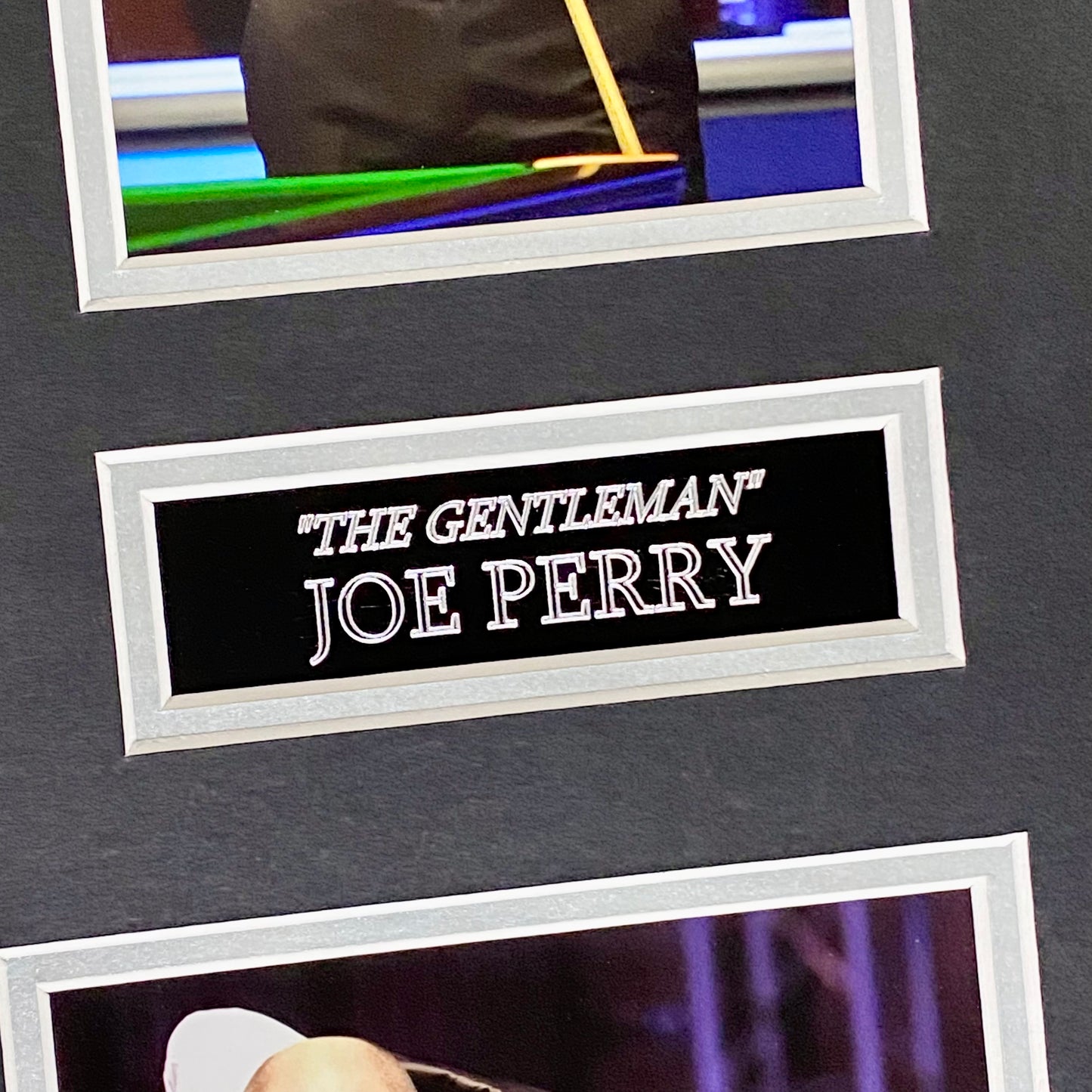 Mark Selby & Joe Perry Professional Snooker Players Signed Mounted Display Rare