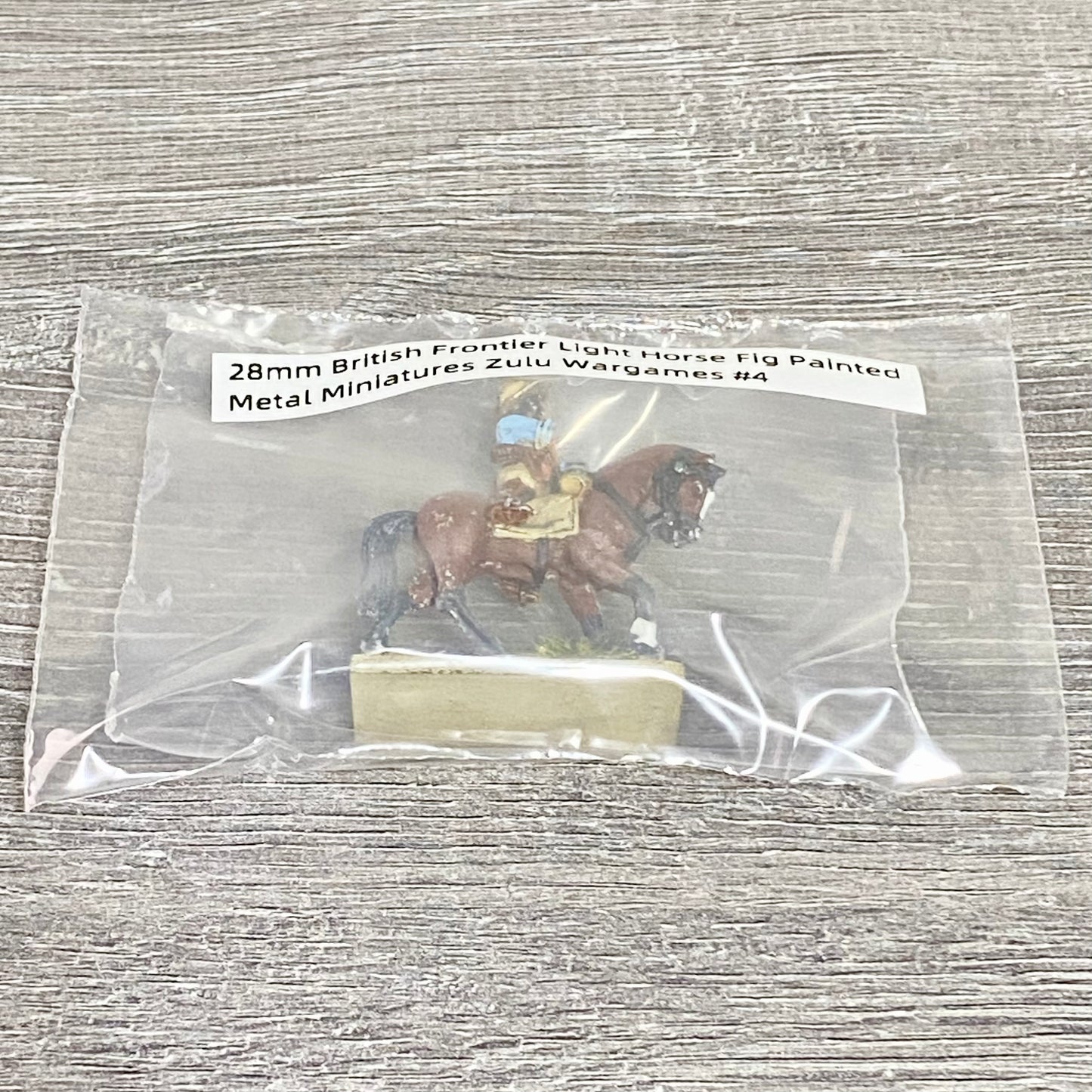 28mm British Frontier Light Horse Fig Painted Metal Miniatures Zulu Wargames #4