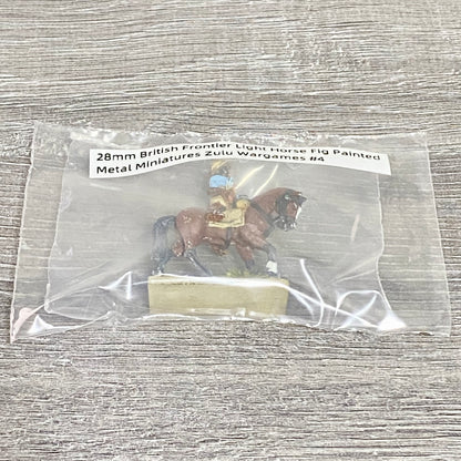 28mm British Frontier Light Horse Fig Painted Metal Miniatures Zulu Wargames #4