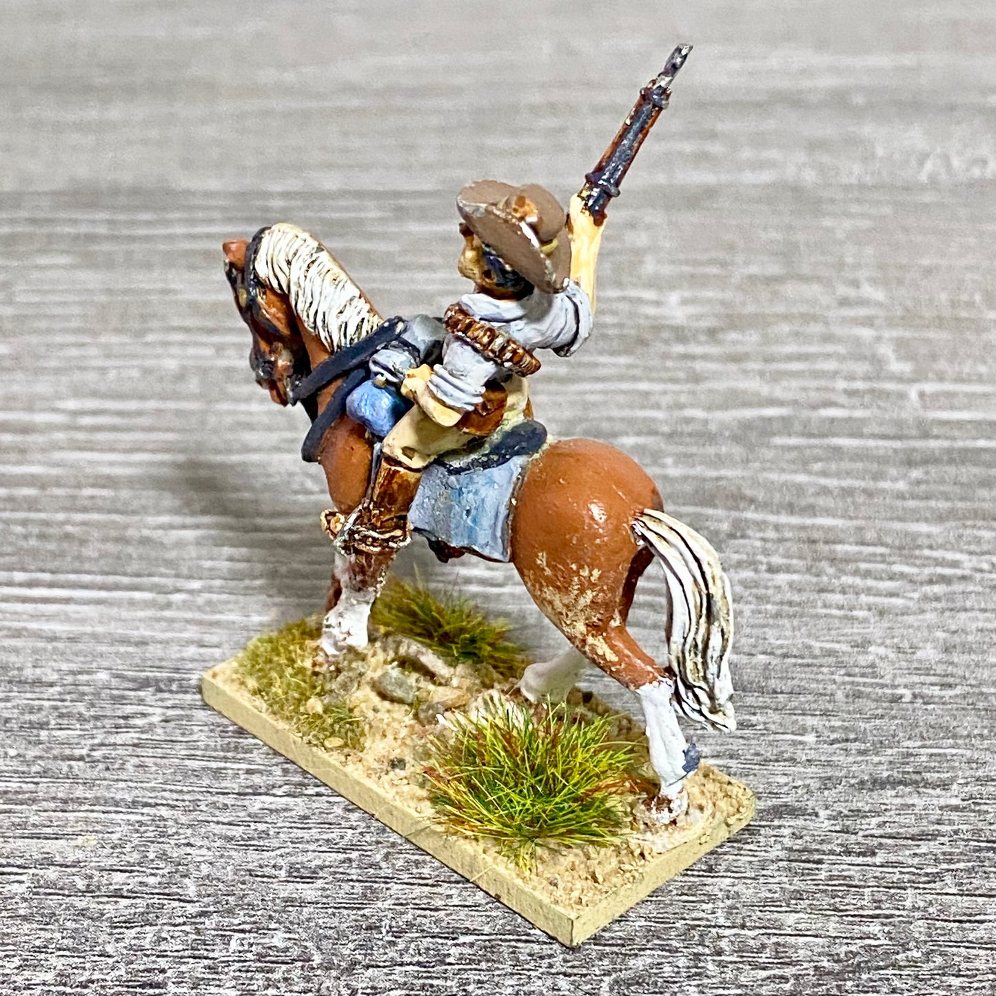 28mm British Frontier Light Horse Fig Painted Metal Miniatures Zulu Wargames #5
