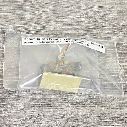 28mm British Frontier Light Horse Fig Painted Metal Miniatures Zulu Wargames #6