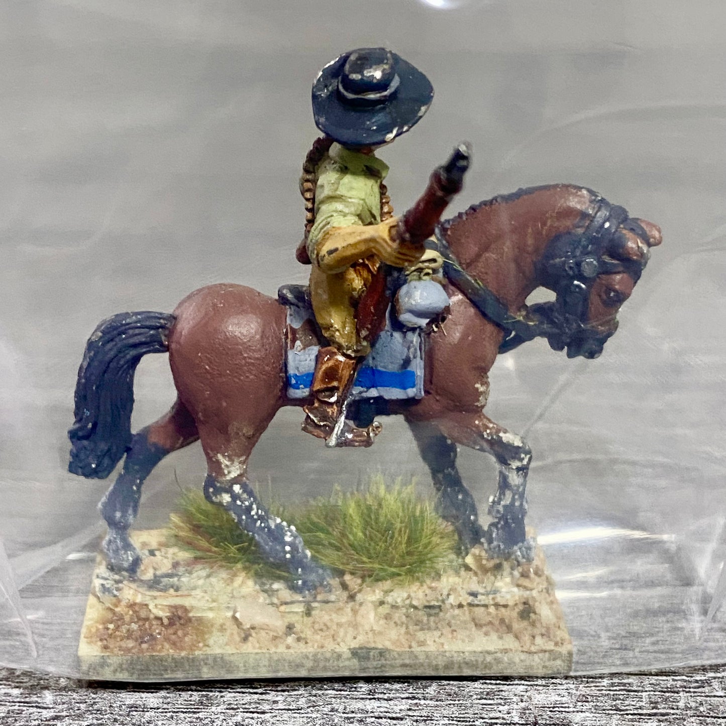 28mm British Frontier Light Horse Fig Painted Metal Miniatures Zulu Wargames #7