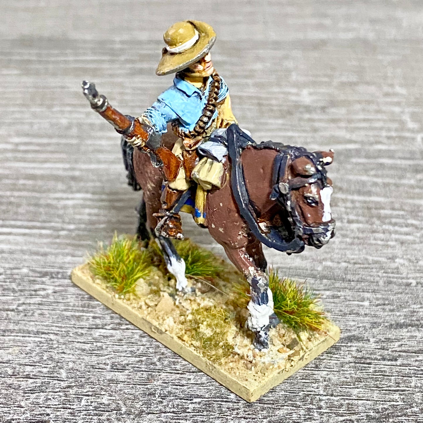 28mm British Frontier Light Horse Fig Painted Metal Miniatures Zulu Wargames #8
