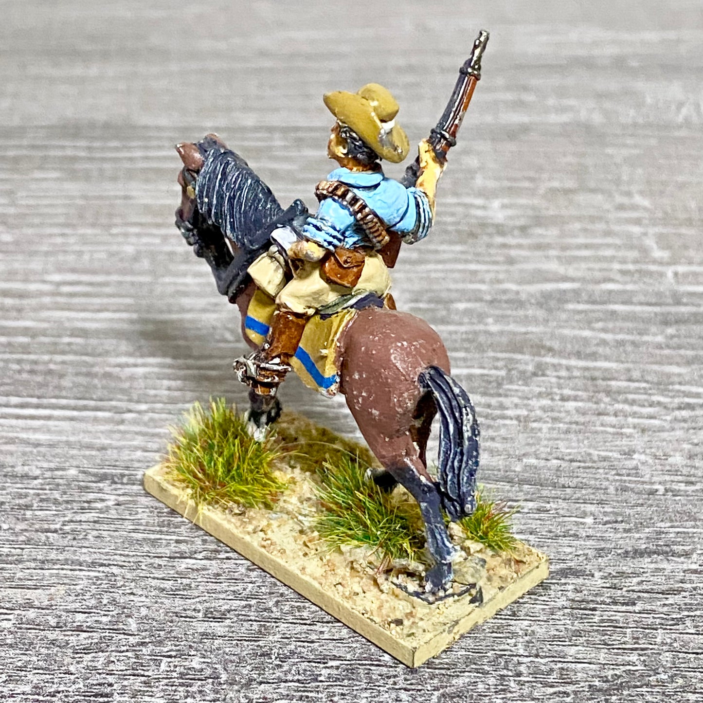 28mm British Frontier Light Horse Fig Painted Metal Miniatures Zulu Wargames #8