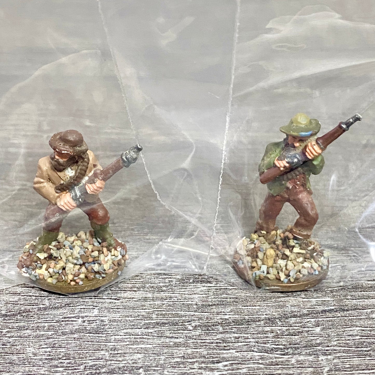 2x 28mm British Frontier Light Figures Painted Metal Miniatures Zulu Wargames #9