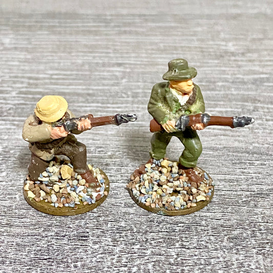 2x 28mm British Frontier Light Figure Painted Metal Miniatures Zulu Wargames #10
