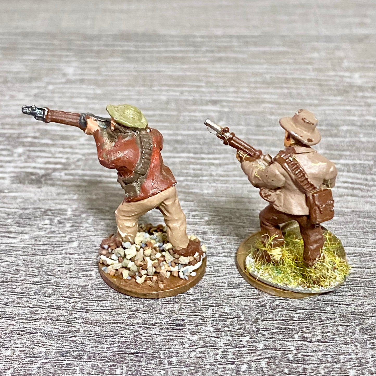 2x 28mm British Frontier Light Figure Painted Metal Miniatures Zulu Wargames #11