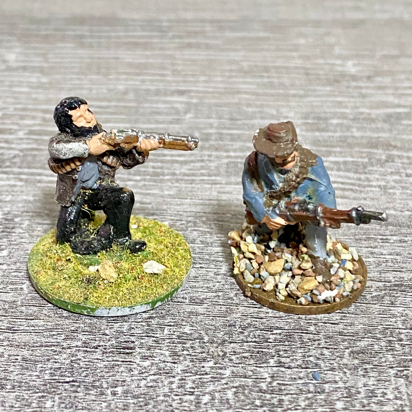 2x 28mm British Frontier Light Figure Painted Metal Miniatures Zulu Wargames #12