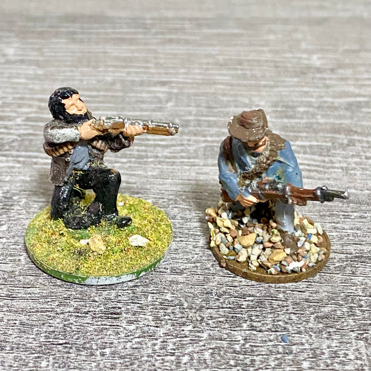 2x 28mm British Frontier Light Figure Painted Metal Miniatures Zulu Wargames #12