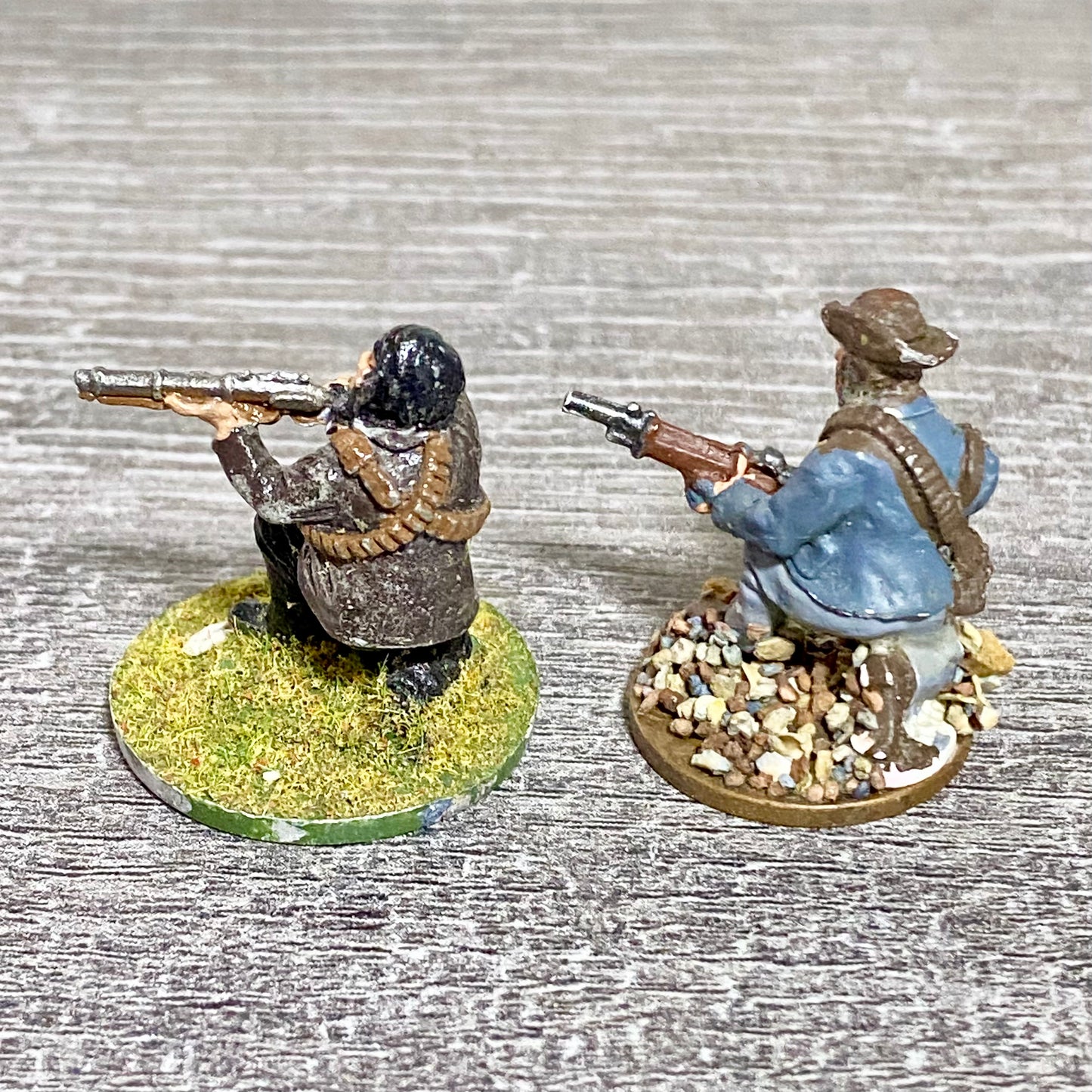2x 28mm British Frontier Light Figure Painted Metal Miniatures Zulu Wargames #12