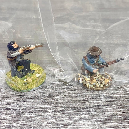 2x 28mm British Frontier Light Figure Painted Metal Miniatures Zulu Wargames #12