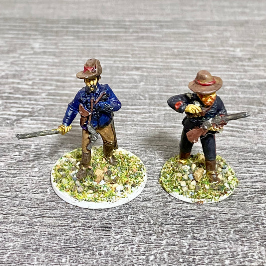 2x 28mm British Frontier Light Figure Painted Metal Miniatures Zulu Wargames #13