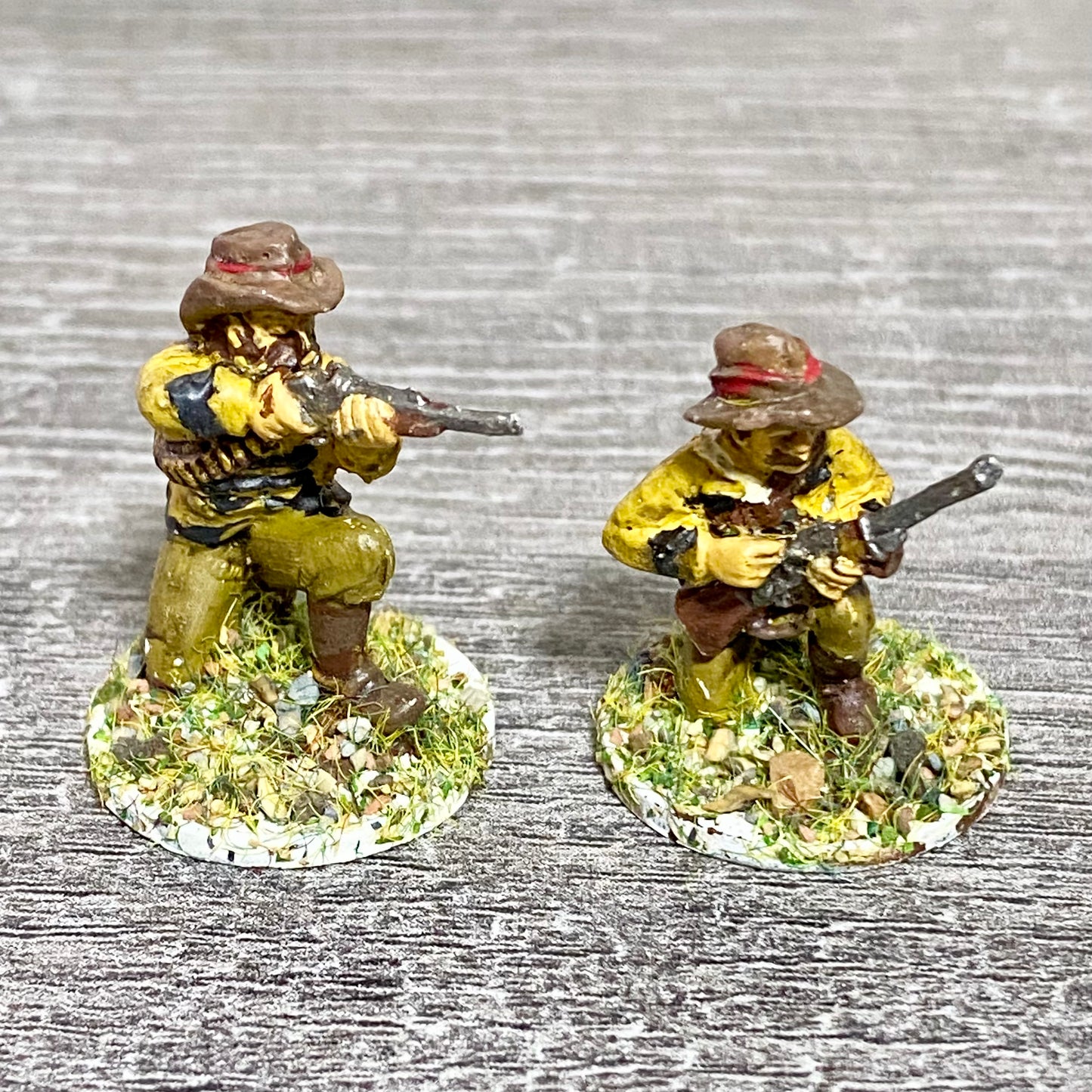 2x 28mm British Frontier Light Figure Painted Metal Miniatures Zulu Wargames #14