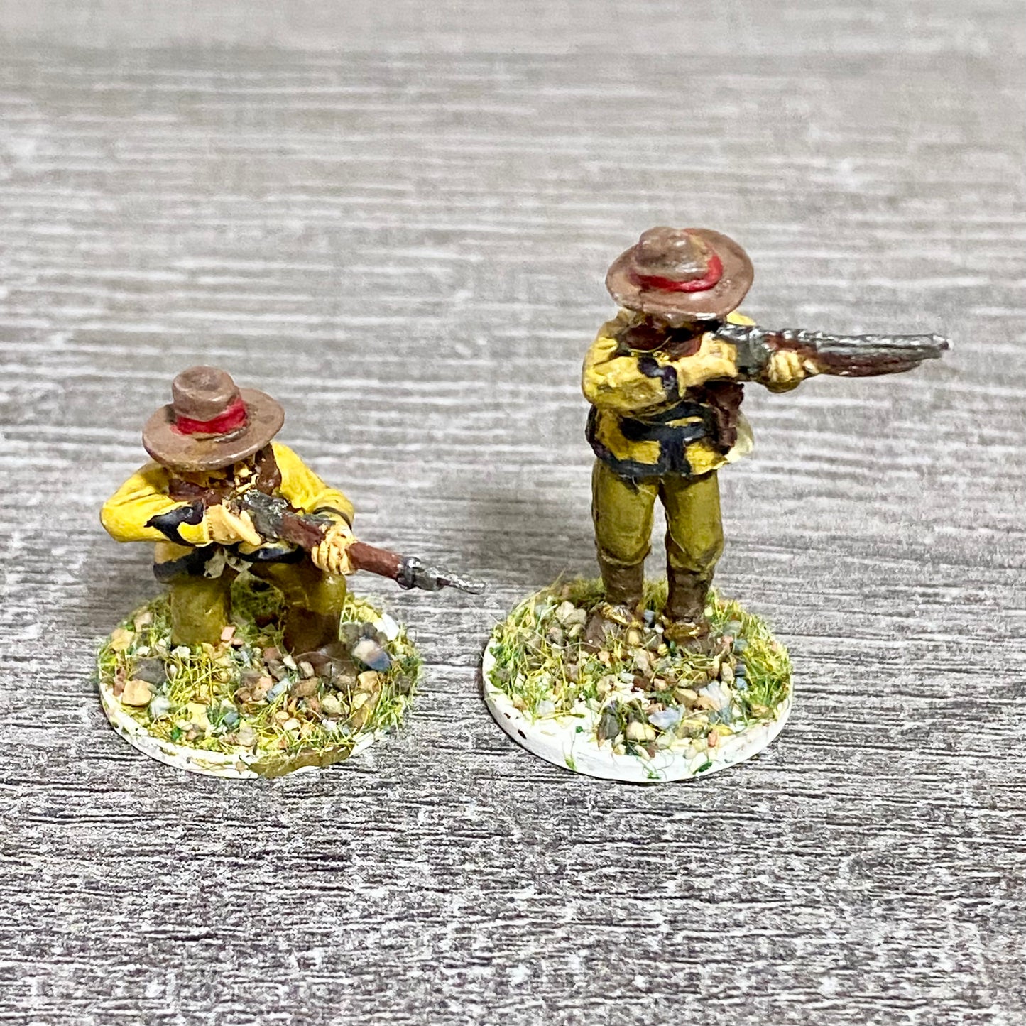 2x 28mm British Frontier Light Figure Painted Metal Miniatures Zulu Wargames #15