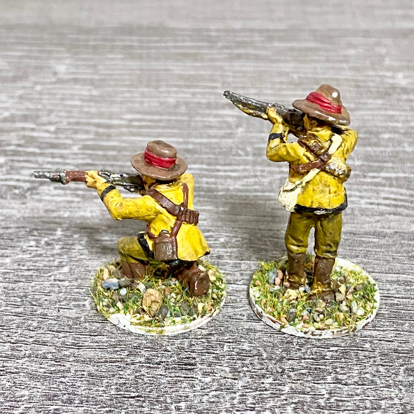 2x 28mm British Frontier Light Figure Painted Metal Miniatures Zulu Wargames #15