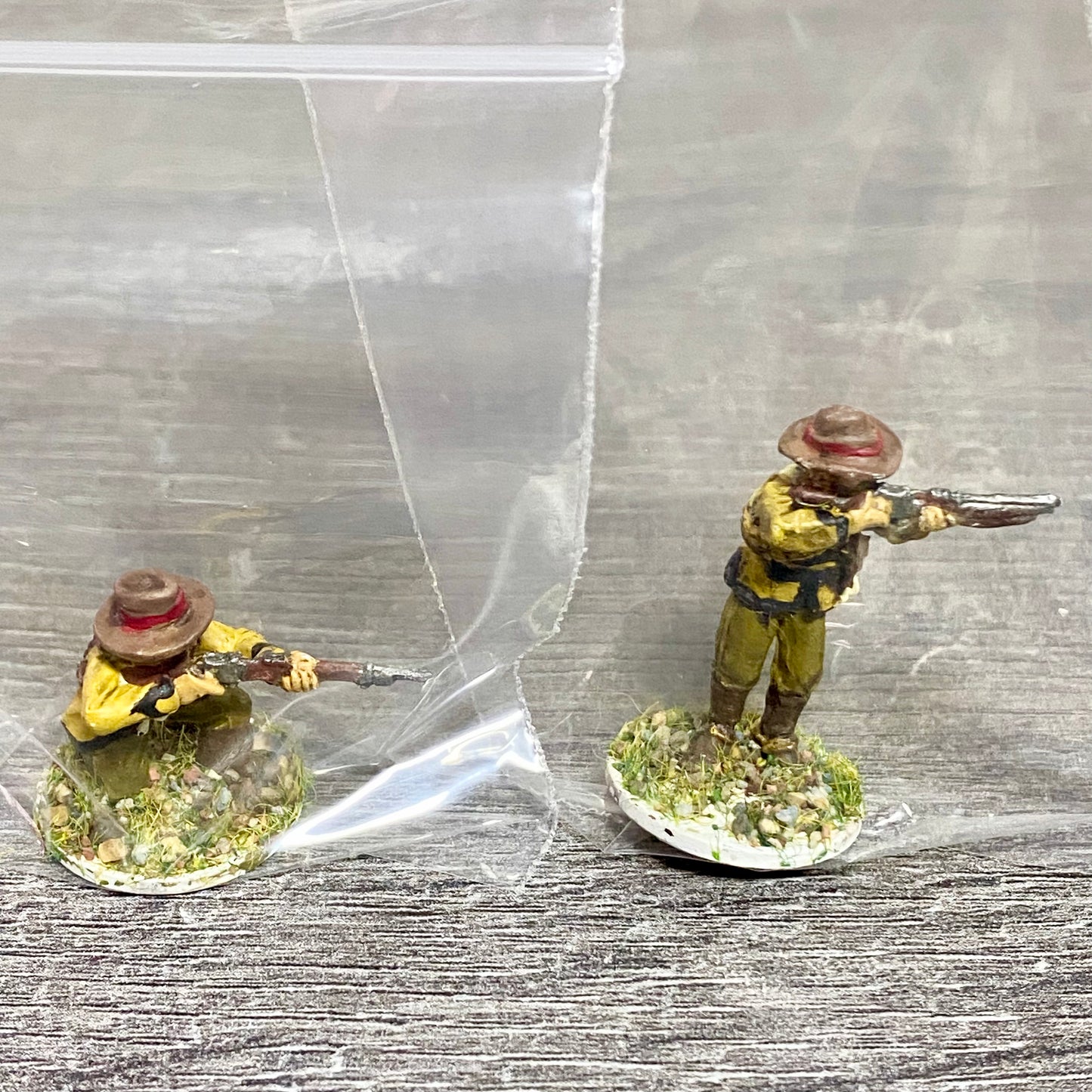2x 28mm British Frontier Light Figure Painted Metal Miniatures Zulu Wargames #15