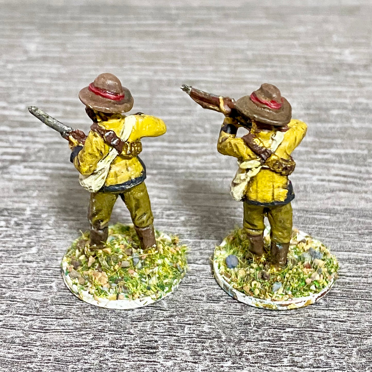 2x 28mm British Frontier Light Figure Painted Metal Miniatures Zulu Wargames #16