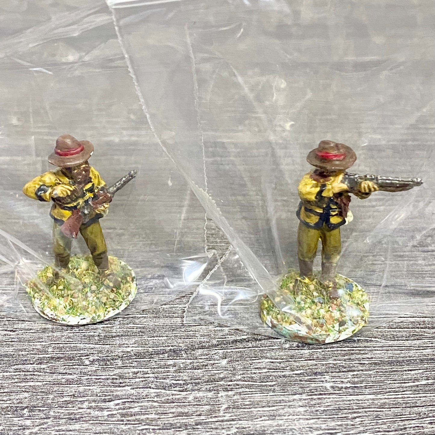 2x 28mm British Frontier Light Figure Painted Metal Miniatures Zulu Wargames #16