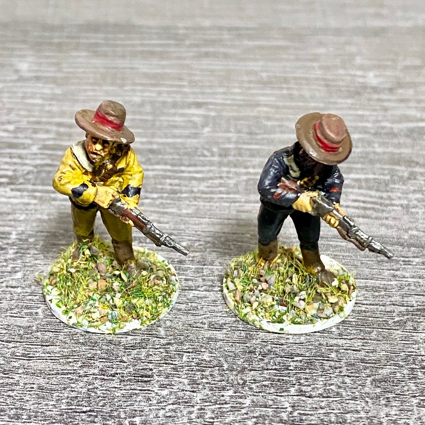 2x 28mm British Frontier Light Figure Painted Metal Miniatures Zulu Wargames #17
