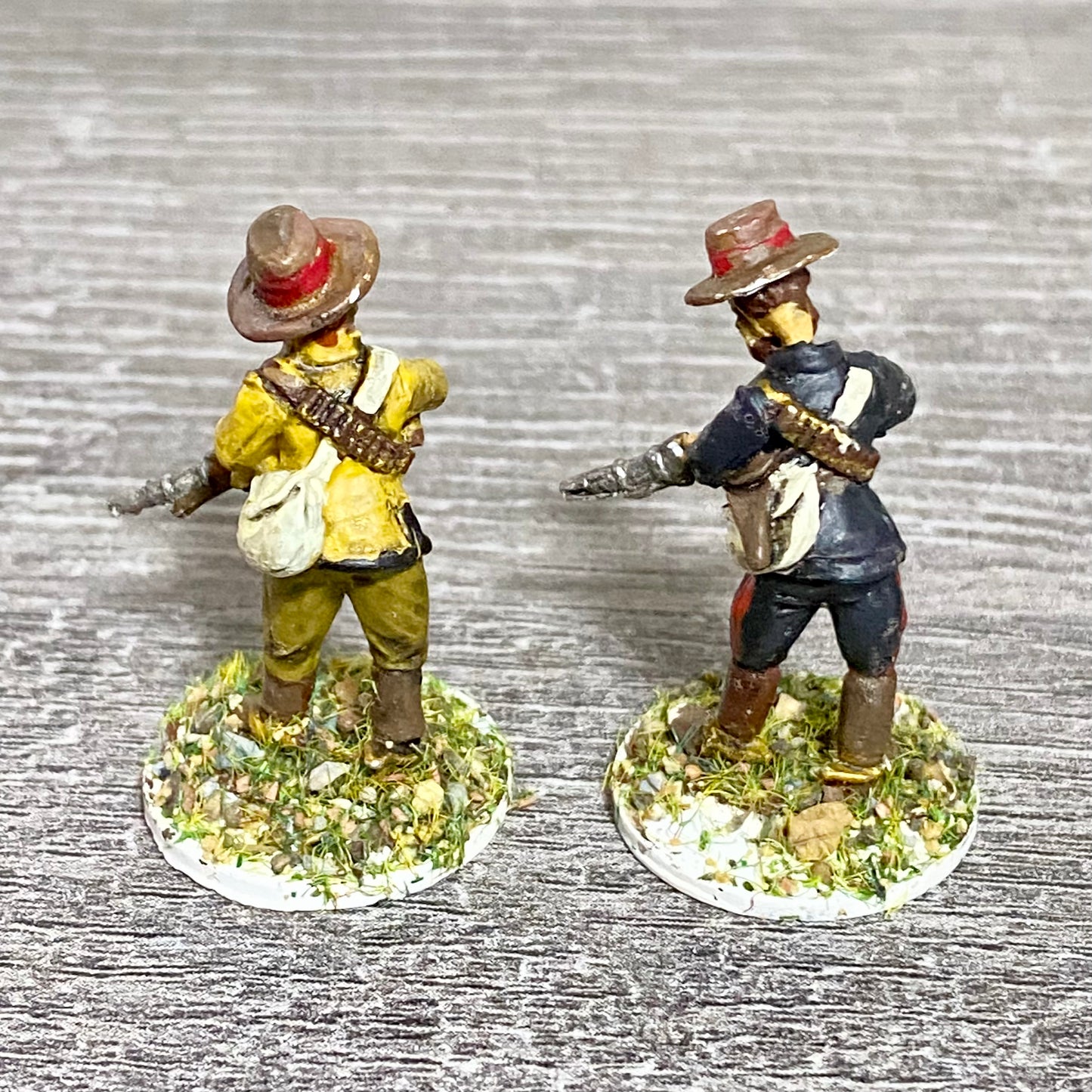 2x 28mm British Frontier Light Figure Painted Metal Miniatures Zulu Wargames #17