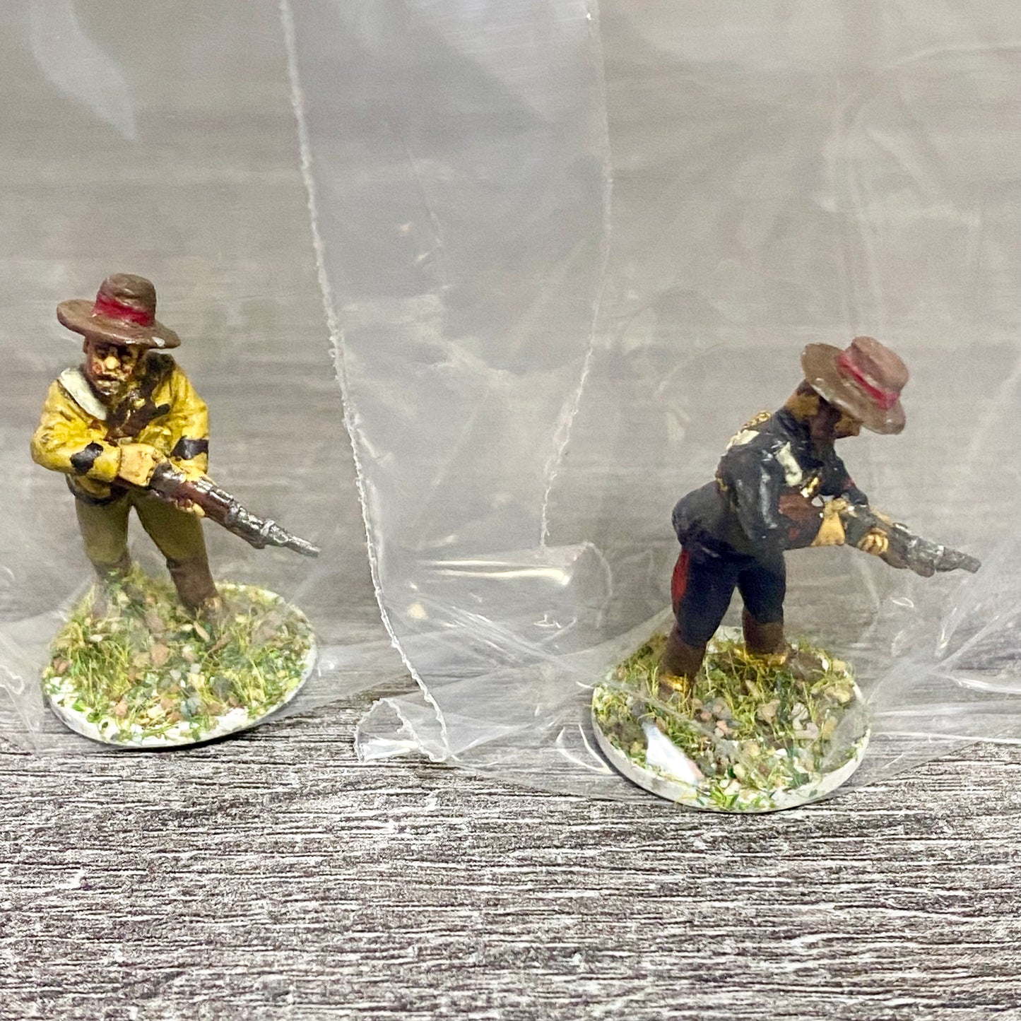 2x 28mm British Frontier Light Figure Painted Metal Miniatures Zulu Wargames #17