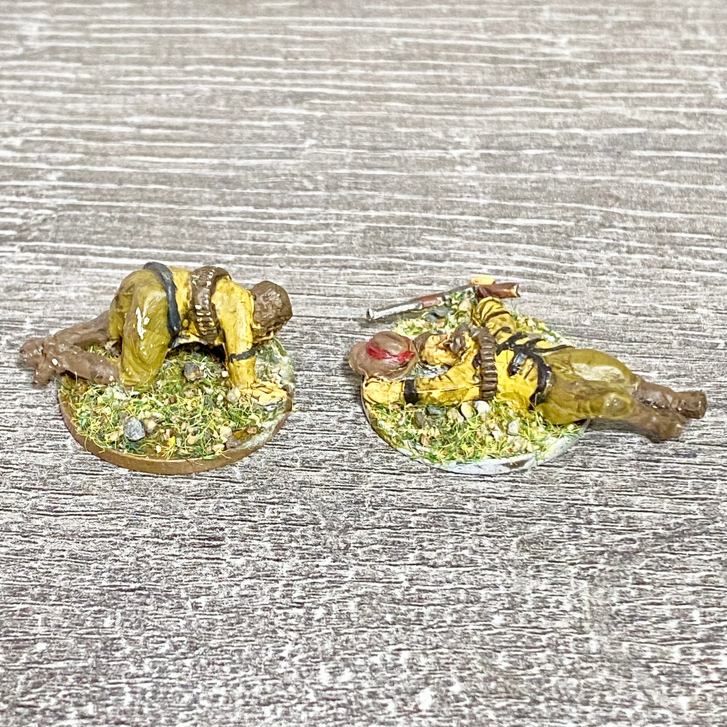 2x 28mm British Frontier Light Figure Painted Metal Miniatures Zulu Wargames #18