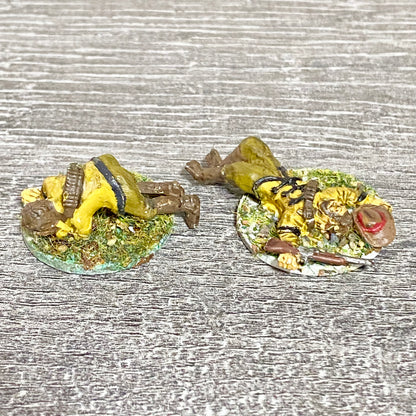 2x 28mm British Frontier Light Figure Painted Metal Miniatures Zulu Wargames #18