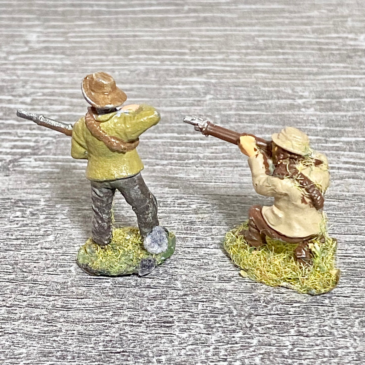 2x 28mm British Frontier Light Figure Painted Metal Miniatures Zulu Wargames #19