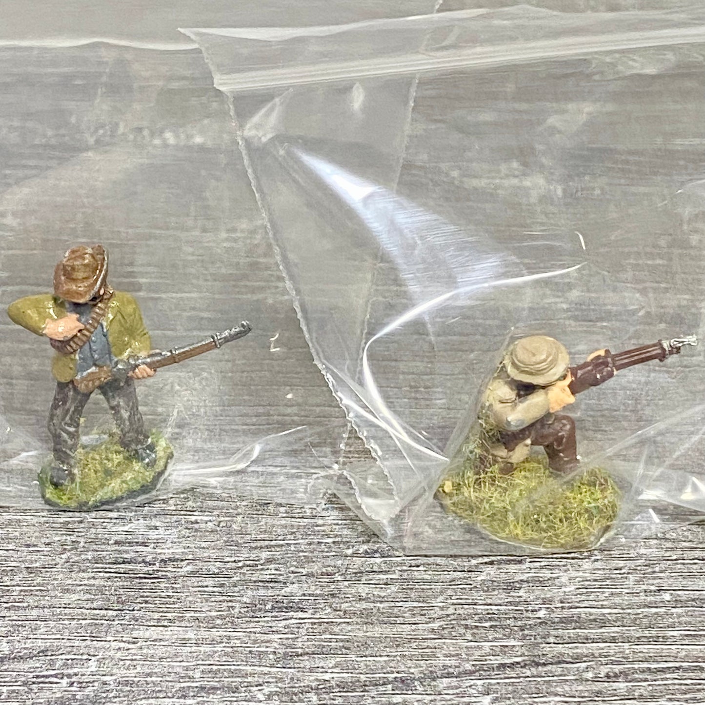 2x 28mm British Frontier Light Figure Painted Metal Miniatures Zulu Wargames #19