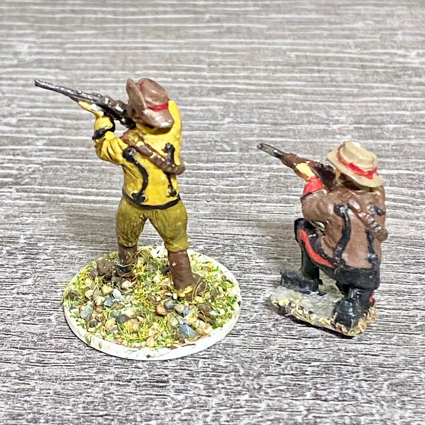 2x 28mm British Frontier Light Figure Painted Metal Miniatures Zulu Wargames #20