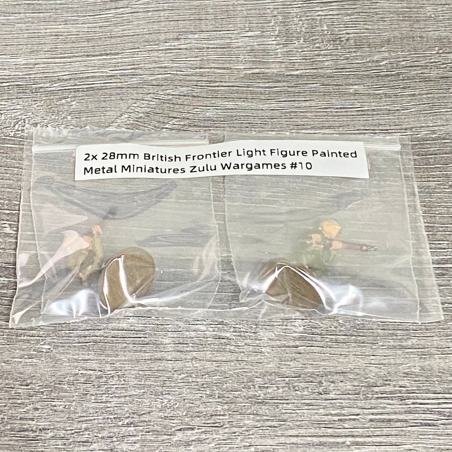 2x 28mm British Frontier Light Figure Painted Metal Miniatures Zulu Wargames #10