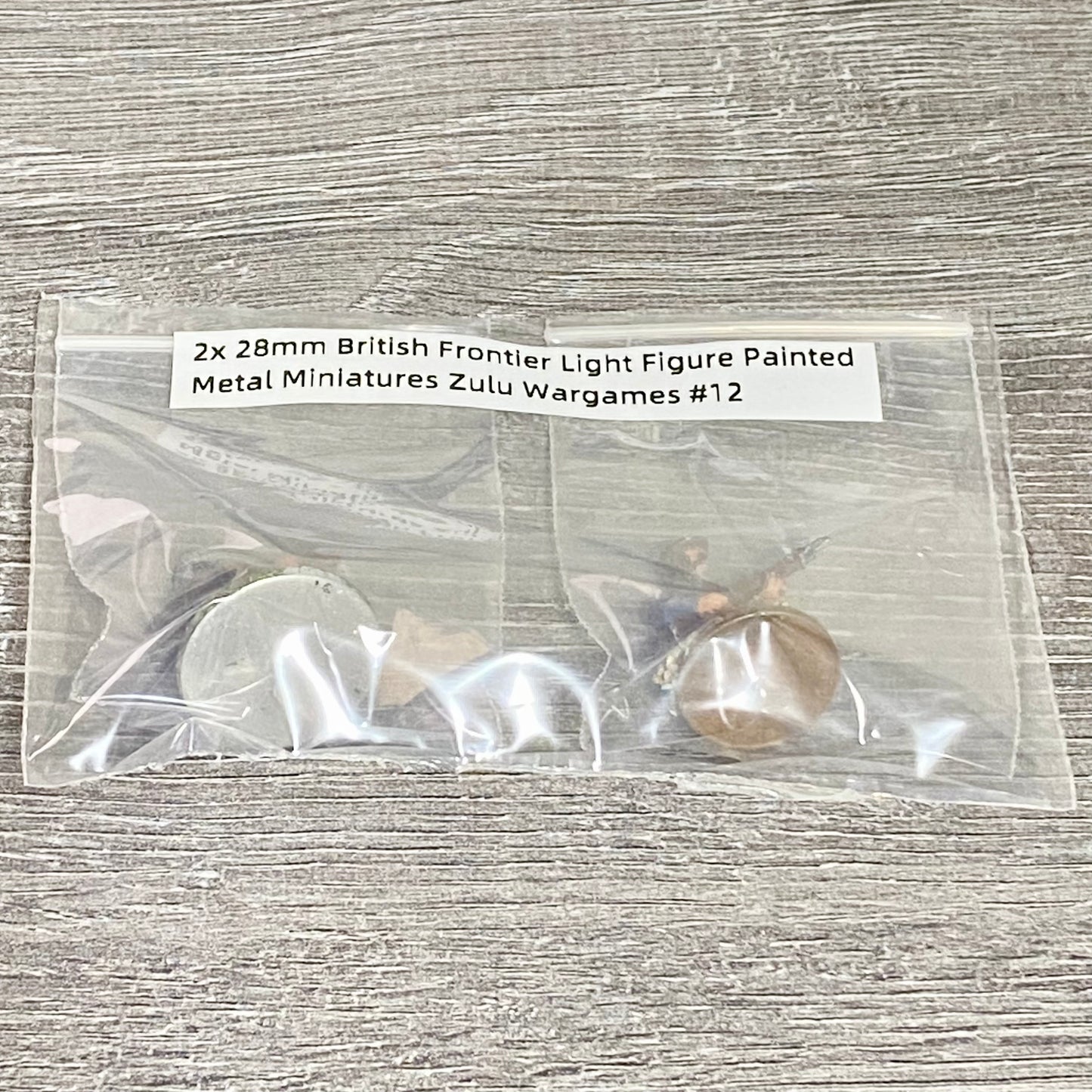 2x 28mm British Frontier Light Figure Painted Metal Miniatures Zulu Wargames #12