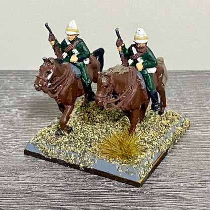 28mm Newcastle Rifles Mounted Figure Painted Metal Miniatures Zulu Wargames #1