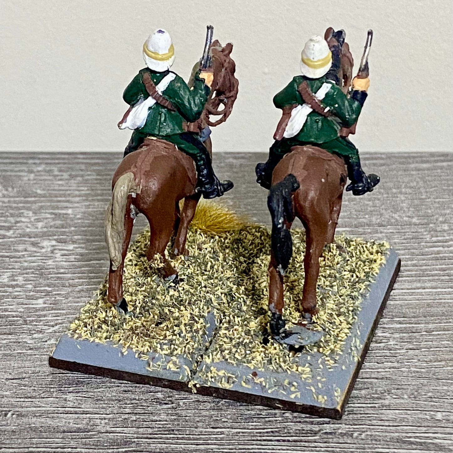 28mm Newcastle Rifles Mounted Figure Painted Metal Miniatures Zulu Wargames #1