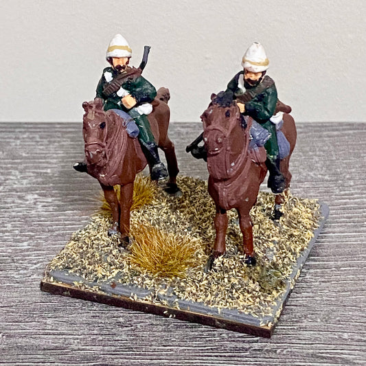 28mm Newcastle Rifles Mounted Figure Painted Metal Miniatures Zulu Wargames #2