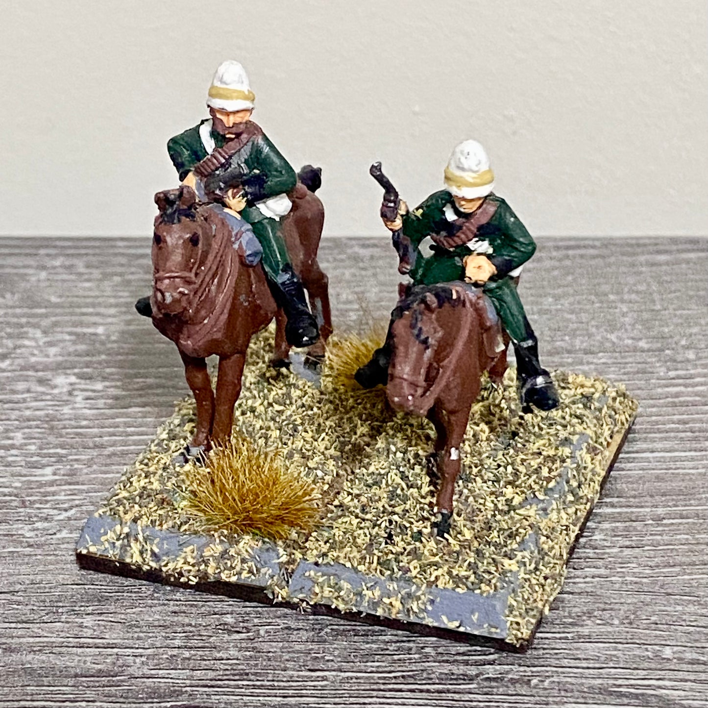 28mm Newcastle Rifles Mounted Figure Painted Metal Miniatures Zulu Wargames #3