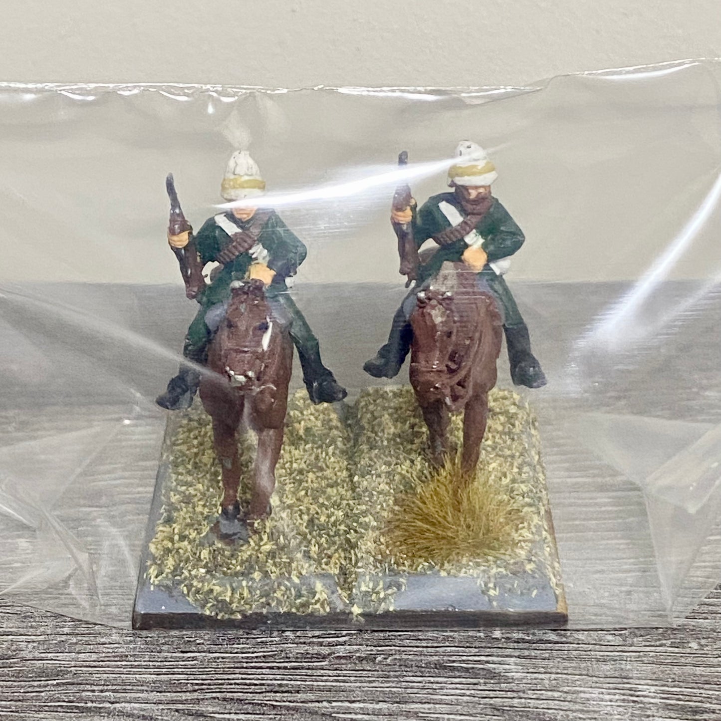 28mm Newcastle Rifles Mounted Figure Painted Metal Miniatures Zulu Wargames #1